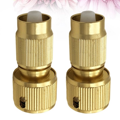 Quick Connect 2pz Connettore Tubo Lega di Alluminio per Tubo Acqua Autolavaggio Strumento - Foto 2 di 11