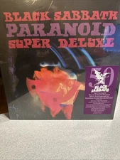 Black Sabbath Paranoid Super Deluxe Edition 5LP Vinyl Box Set SOLD OUT IN HAND