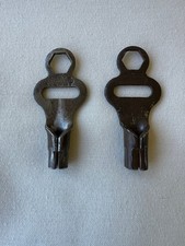 Vintage Lot of 2 Union Hardware Co. Roller Skate Keys with Wrenchs
