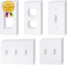 46 Packs Outlet Insulation Pads Wall Plates Sealers for Electrical save Energy S