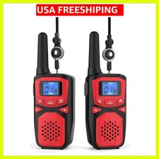 Adult Walkie Talkies Long Range Rechargeable Portable Two-Way Walkie Talkie, ...