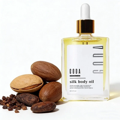 GODA Silk Body Oil Goda Perfume Oil Bath & Shower Oil Smooth Skin