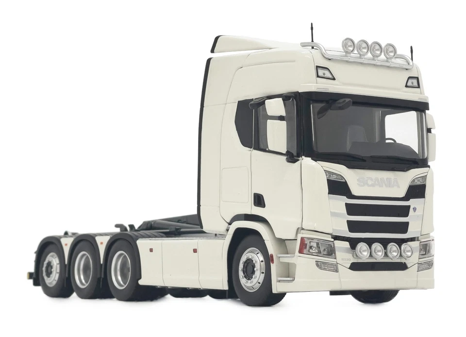 MARGE MODELS, SCANIA R500 8x4 Bianco con gancio Meiller, 1/32,  MAR2307-01 - Immagine 3 di 3