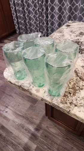 Coca-Cola Vintage Green Plastic Tumbler