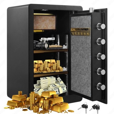 Safe Tresor Feuerfest Möbeltresor Dokumententresor Geldschrank Wandtresor 4.2ccm