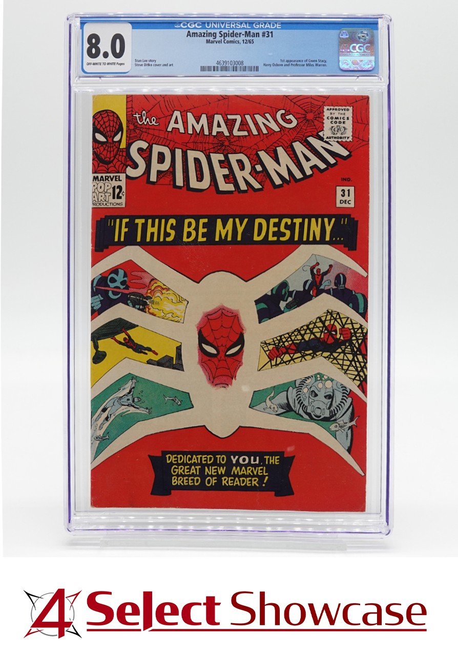 アメコミリーフ Amazing Spider-Man #31 CGC 2.5 Amazing Spider-Man #31 Value - GoCollect