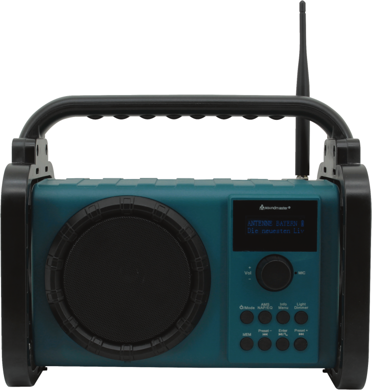 Radio Da Cantiere Soundmaster DAB80 - Bluetooth, DAB+/FM, Batteria Litio E Resistente IP44 - Foto 2