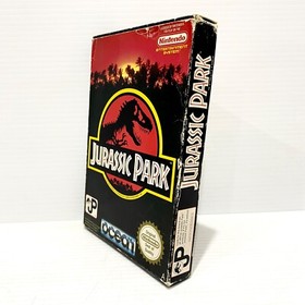 Jurassic Park + Box & Manual - Nintendo NES - Tested & Working - Free Postage
