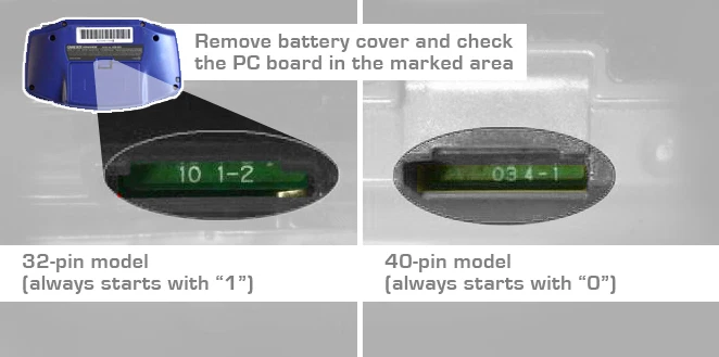 Nintendo Game Boy Advance System GBA OEM LCD Screen Replacement 40 PIN Original - Image 2 of 2