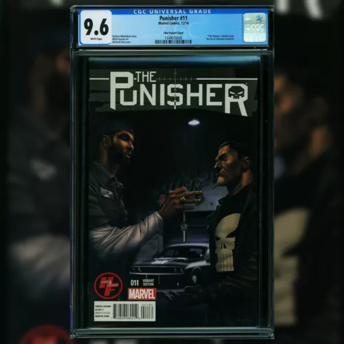 Punisher 11 9.6 CGC Tim Duncan Choi Variant  NBA Spurs All Star! HALL of FAMER!