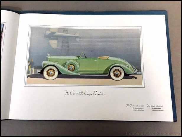 1934 Pierce-Arrow Pierce Arrow 30-page BIG Vintage Car Sales Brochure Catalog Foto 4 de 4