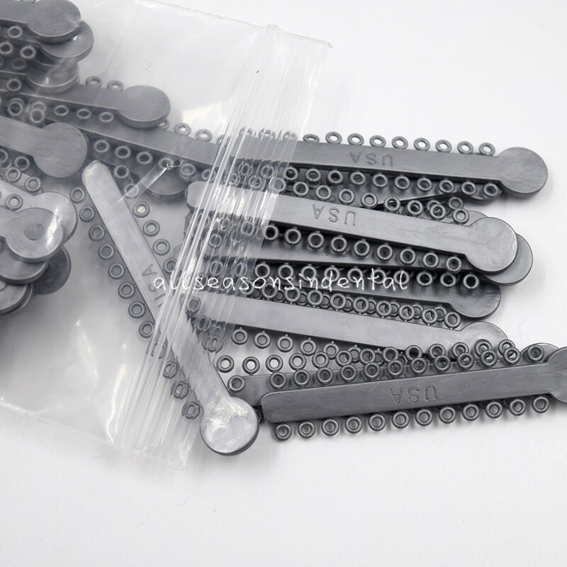Orthodontic Elastics/Power Chains Chains Orthodontic Elastic Power Chain For Braces - Short, Long, Close Links (Unbranded) Endodontics Orthodontic Ligatures, Elastics & Power Chains