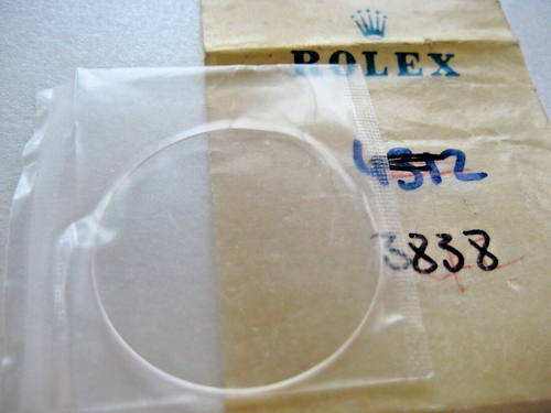 GENUINE ROLEX CELLINI 3838 WATCH SPARE PART CRYSTAL SAPPHIRE GLASS dia 25.90 mm - Picture 5 of 7