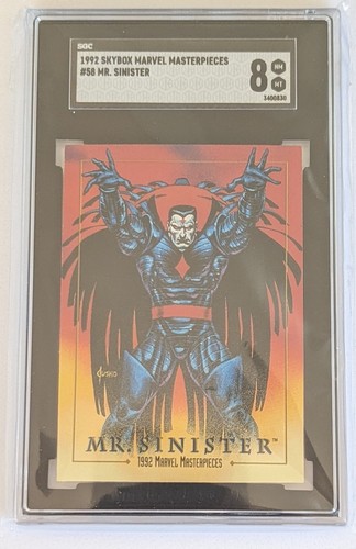 Marvel Masterpieces (SkyBox, 1992) MR SINISTER - SGC 8 - 第 1/2 張圖片
