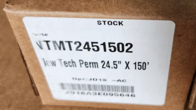 D&K Bienfang NTMT Techmount Dry Mount Tissue Adhesive 24.5''x150' Roll Free Fedex