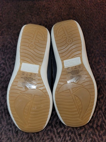 Kenneth Cole Reaction Toddler Boy Stay A Boat JR. Nubuck Slip On Navy 9.5M Shoes - Picture 6 of 10