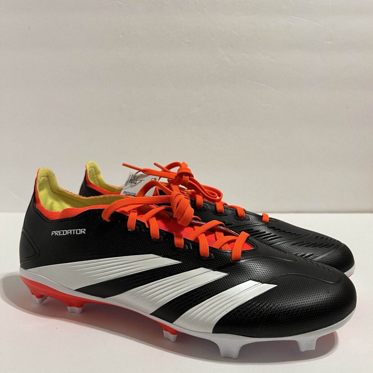 Adidas Predator League FG Black Orange Men's Multi Sizes Adidas Predator League FG Black Orange Men's Multi Sizes