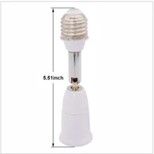 E26 E27 Light Bulb Socket Splitter Converter Adapter Stardand LED Lamp Base USA