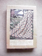 Cartwheel No. 2040 Afghan Crochet Kit size 46" x 63"