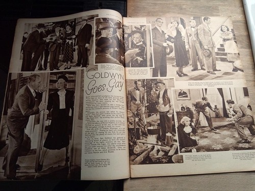 Film Weekly magazine 1937 - Merle Oberon, Miriam Hopkins, Jean Harlow - Picture 3 of 3