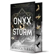 ONYX STORM Deluxe Limited EDITION BOOK HARDCOVER IN HAND