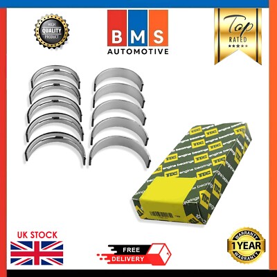 AUDI DHDA 2.0 PETROL MAIN CRANKSHAFT BEARING SET SIZE 0.50 A5 F5 3F5 BRAND TDC