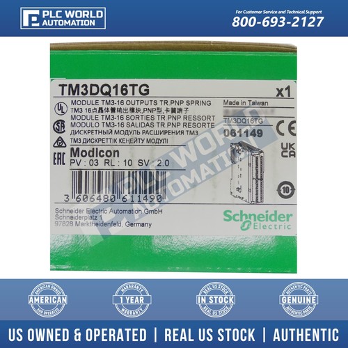 TM3DQ16TG Schneider TM3-16 Output Module, New, FREE UPS 2 Day Dlvry & 2 Year Wty - Picture 3 of 4
