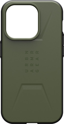 UAG Civilian Built-In Magnet For Magsafe Olive Green - iphone 6.1 Pro (2023)