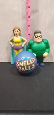3 Soft Stress hand Squishy squishes Mom Dad Super heroes and smelly Ball lot