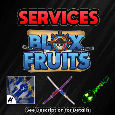   BLOX FRUITS  NEW SERVICES |   MAX LVL |   GH |   CDK |   RACE V4 |   FAST
