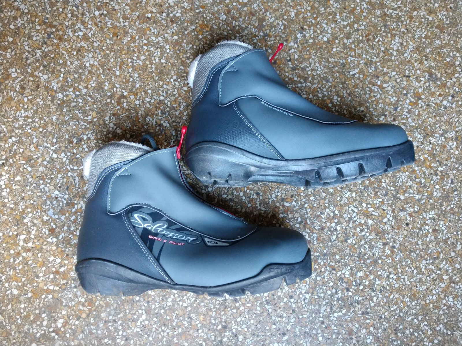 Scarponi da sci di fondo Salomon SNS Pilot taglia 39 24 5 cm scarpe da sci di fondo classiche