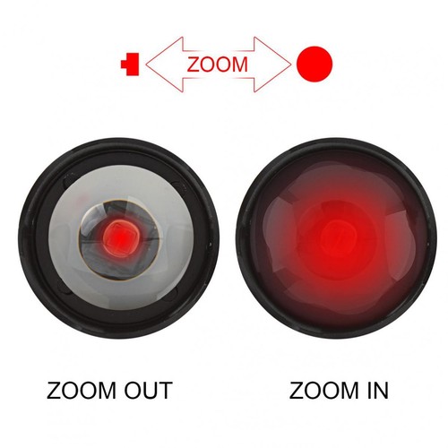 SecurityIng T20 Infrared IR 850nm Night Vision Flashlight 38mm Lens Zoomable LED - Picture 7 of 11