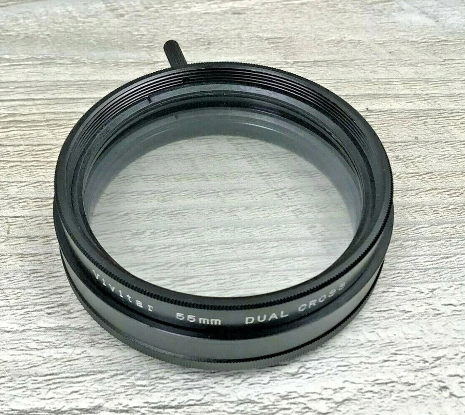 New Old Stock Vivitar Japan Dual Cross Camera Lens Filter - DCS 55mm - Image 2 of 4