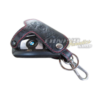 Organizzazione Chiavi Portachiavi In Vera Pelle Con Cerniera - Custodia Compatta Con Finestra Trasparente Portachiavi Bmw Moto - Foto 4