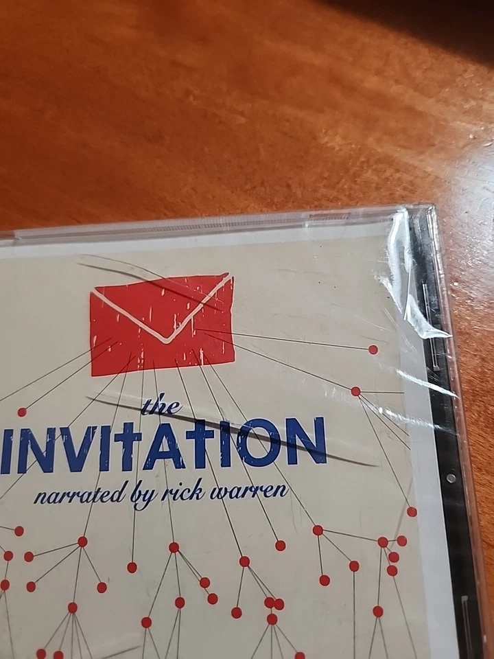 Brand NEW - The Invitation - Narrated by Rick Warren (2006, ) CD Cracked Case - Image 2 of 4
