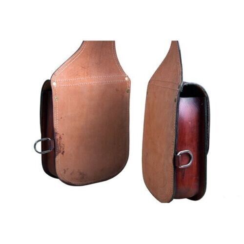 Sacoche De Selle Western En Cuir Véritable – Cowhide – Modèle Cantle – Fait Main Inde