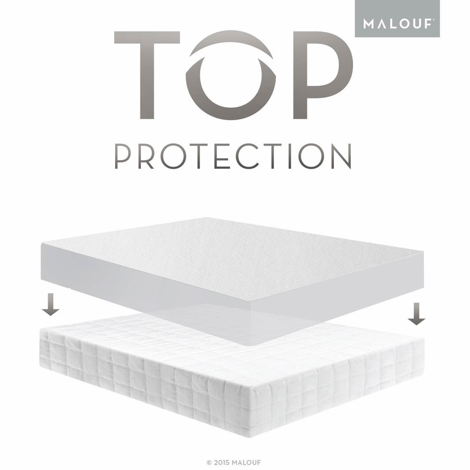 Waterproof Mattress Protector Fitted Deep Pockets Matress Pad