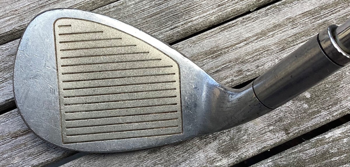 PureSpin Diamond Face Thumper Series T Sand Wedge 56° – Tige Acier, état Proche Neuf