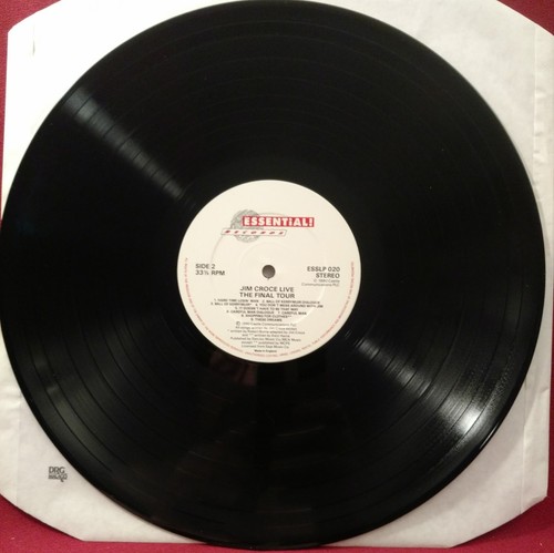 Jim Croce Live: The Final Tour Limited UK Pressing Essential ESSLP 020 New - Picture 5 of 6
