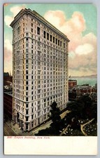Postcard Empire Building Side View New York C...