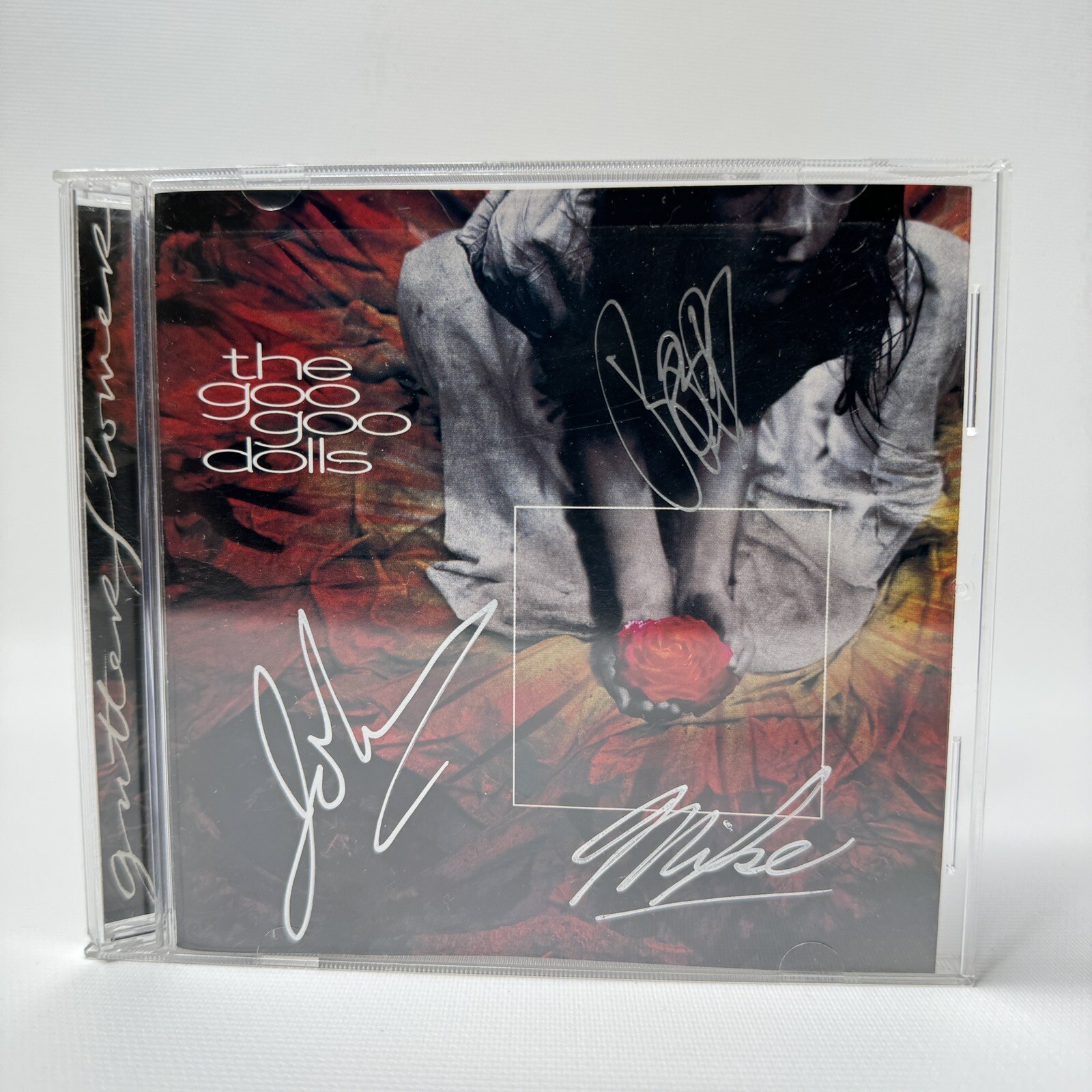 Goo Goo Dolls CD Gutter Flower Fully Signed Autographed Booklet Mint CD