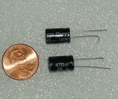 2 x Electrolytic Capacitor 470.0 uF x 25 V by Chongx VENT