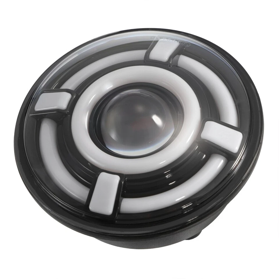 5.75" Headlight Hi Lo Turn Signal 2-Color DRL For Honda Rebel CMX125 CMX 500 250 - Image 3 of 4