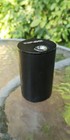 Vintage Braun T2 Cylindric Table Lighter By Dieter Rams W.Germany Black