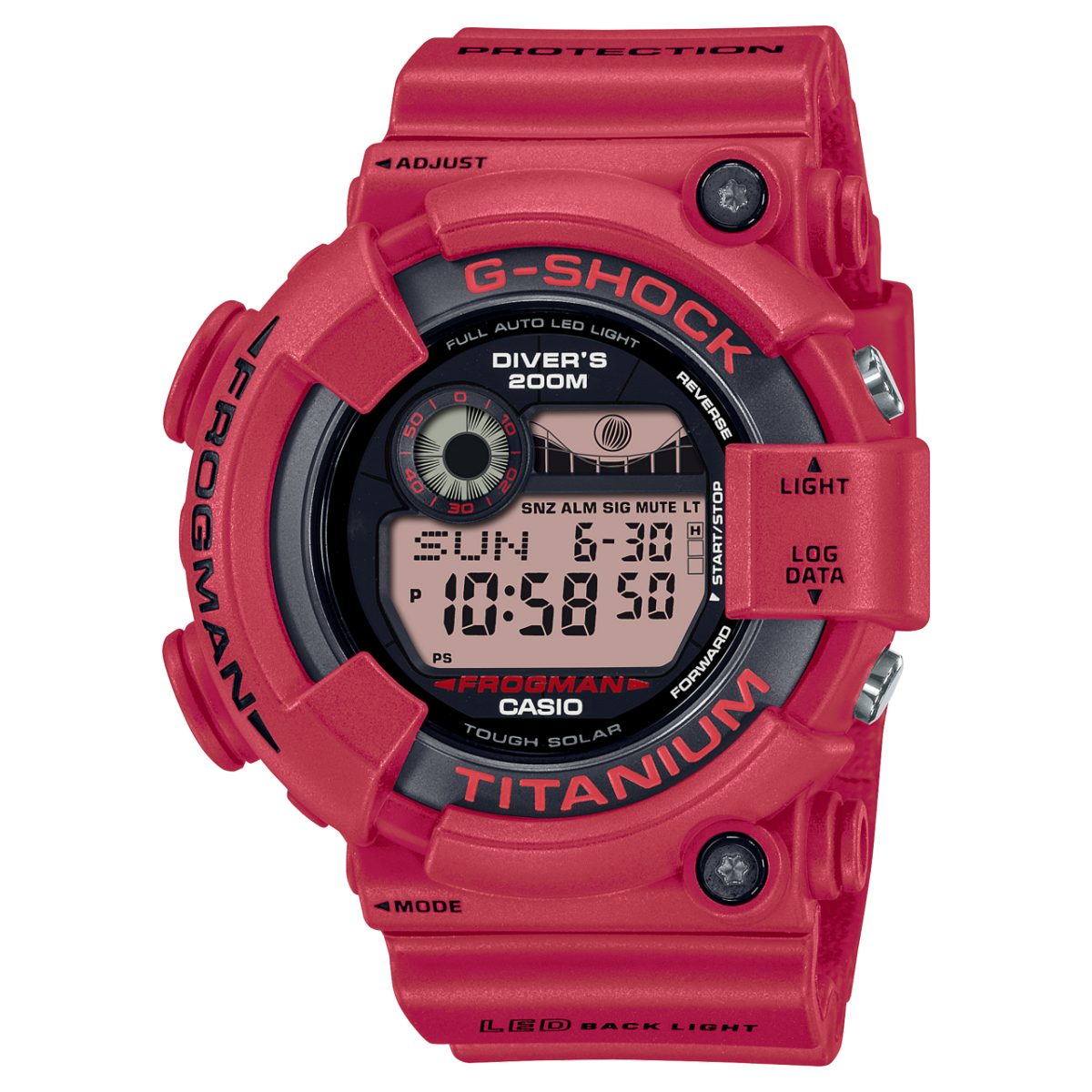 CASIO G-SHOCK holiday Gifts RED FROGMAN GW-8230NT-4JR Men's Watch