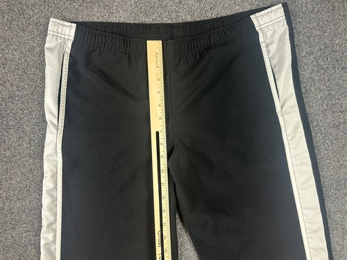 Nike Dri Fit Cropped Pull On Track Pants Womens  M(8-10) Black White Pockets - Bild 8 von 13