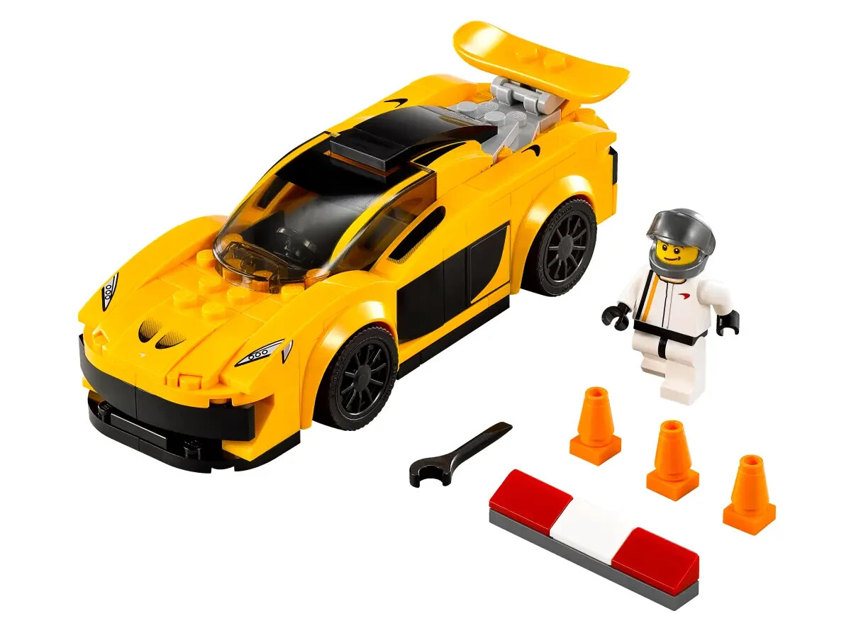 Lego McLaren P1 75909 SPEED CHAMPIONS Minifigure Building Set