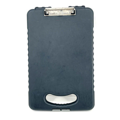 Officemate OIC Tablet Clipboard Storage Case 15.5'' H x 10'' W x 1.25'' D Black