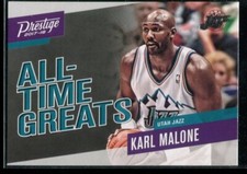 2017-18 Panini Prestige All Time Greats Karl Malone #15 Utah Jazz