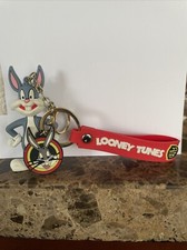 Looney Tunes / Themed /3-D/ Rubber Keychain /Bag Charm/Backpack Clip